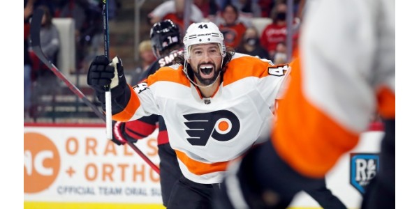 Nate Thompson je vděčný za část svého života v NHL Nate Thompson je vděčný za část svého života v NHL
